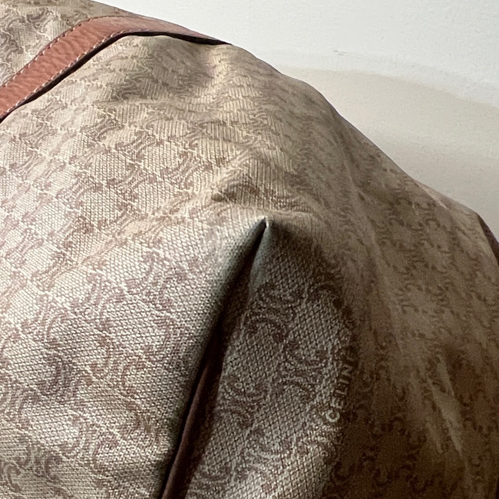 Celine Tan and Brown Travel Bag - Picture 13 of 17